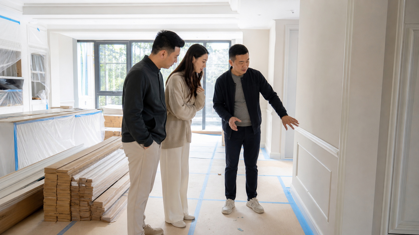 上海别墅装修工地参观重点看什么