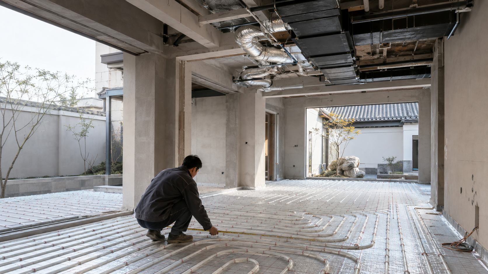 南京别墅新风地暖怎样规划