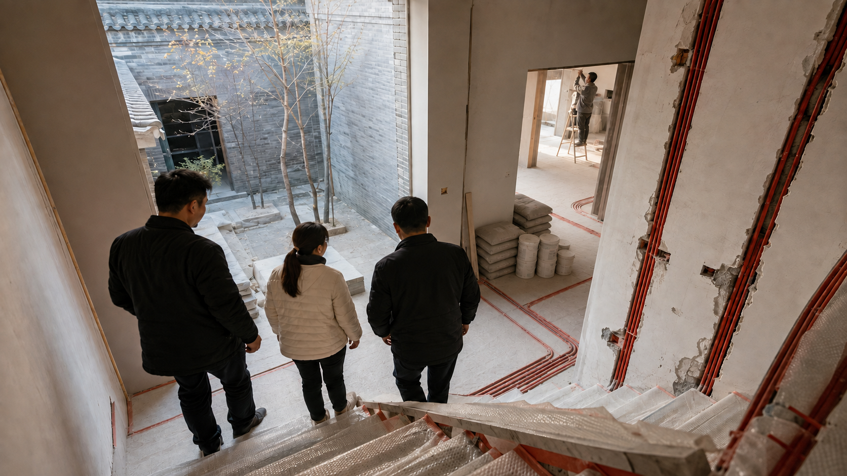 西安别墅装修工地参观重点看什么