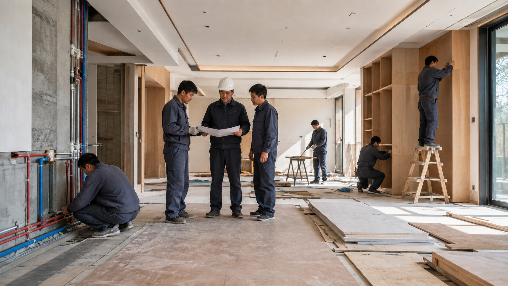 苏州别墅装修全案施工如何衔接