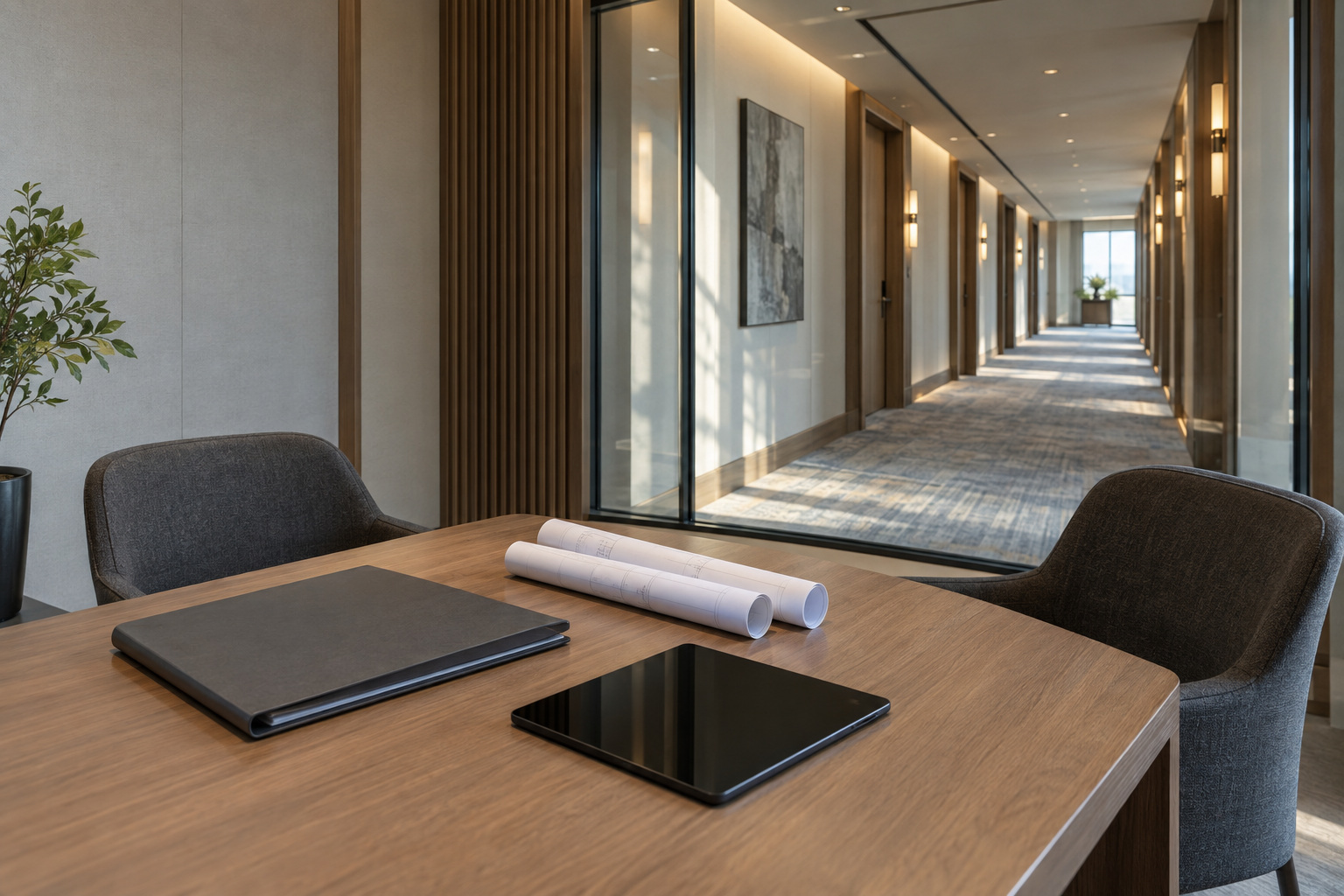 酒店装修概念示意图，非实景案例