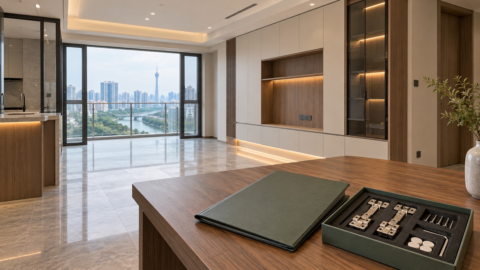家具定制量尺概念示意图，非实景案例