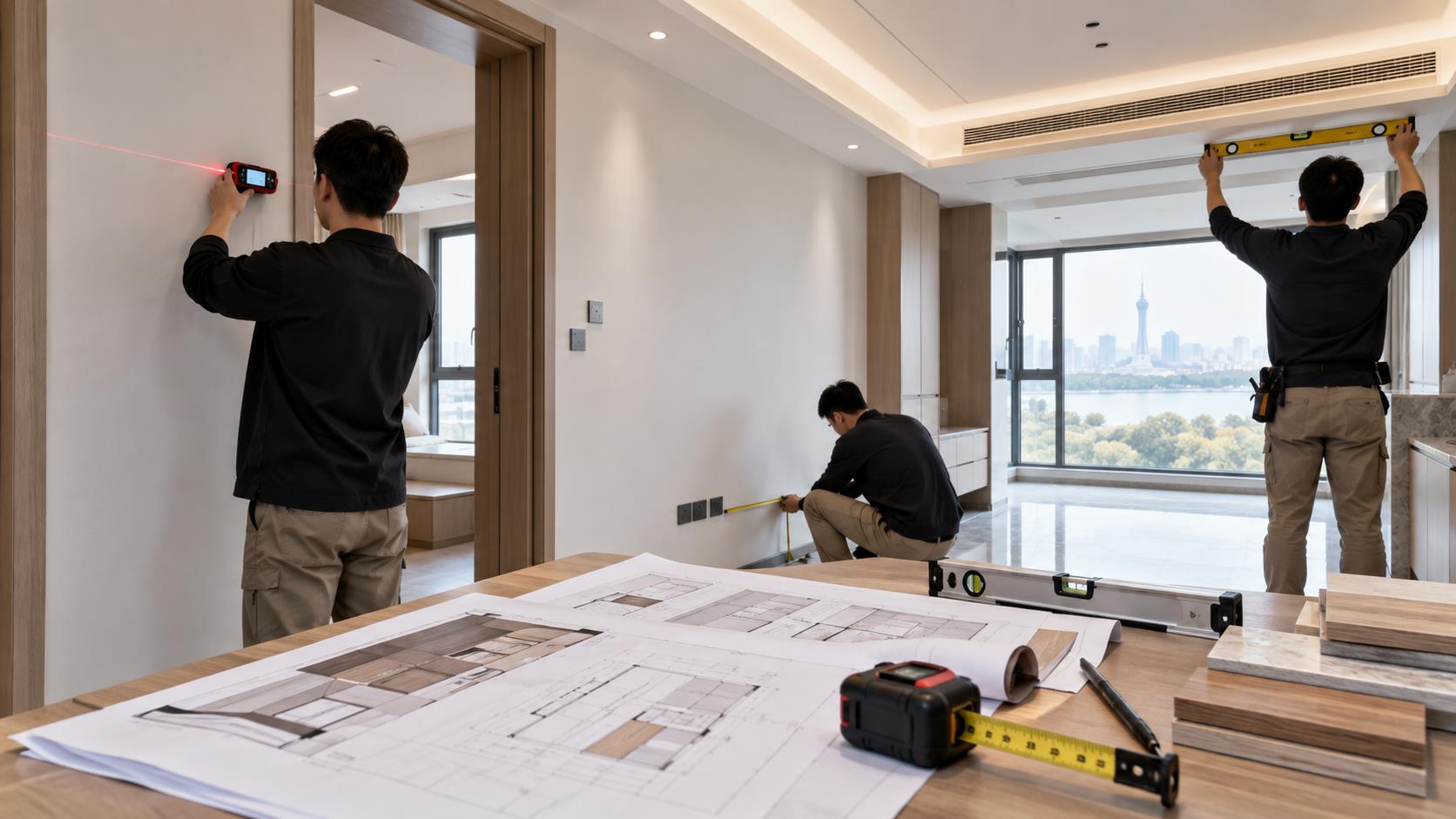 南京定制家具生产前复尺要检查什么，概念示意图