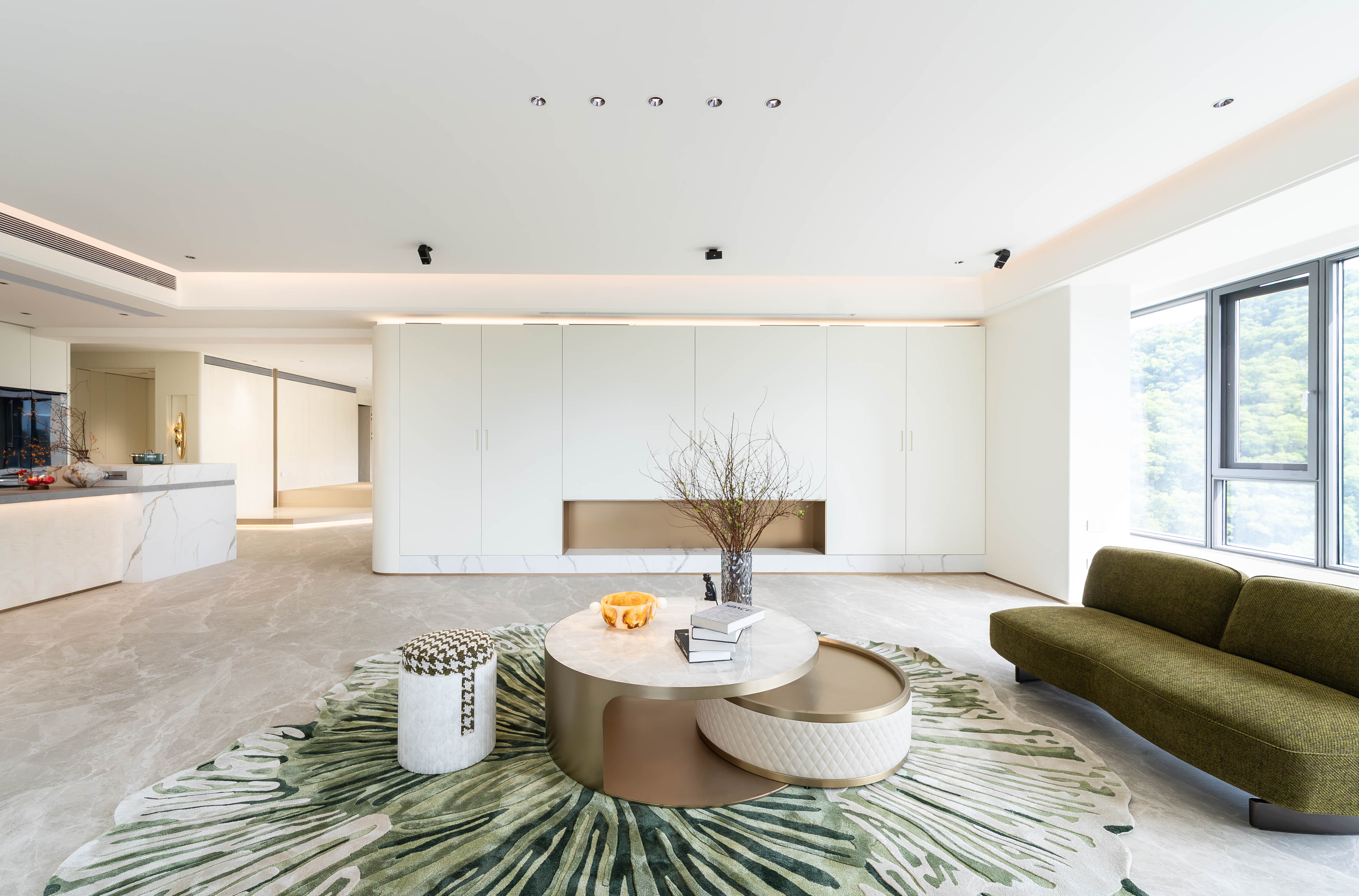 名匠深圳装修落地案例•影木为底 留白为境